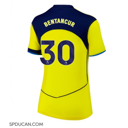 Zenski Nogometni Dres Tottenham Hotspur Rodrigo Bentancur #30 Rezervni 2025-26 Kratak Rukav